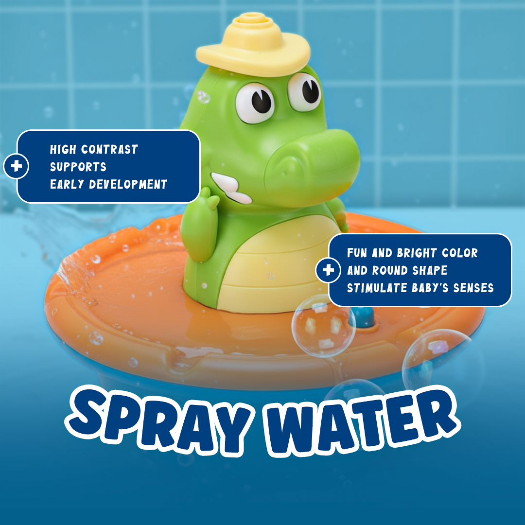 Crocodile Water Spray Toy